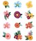 Carson Dellosa Grow Together 36-Piece Flowers Bulletin Board Cutouts, Colorful Flower Cutouts for Bulletin Boards, Spring Classroom Décor, Bright Flower Cutouts